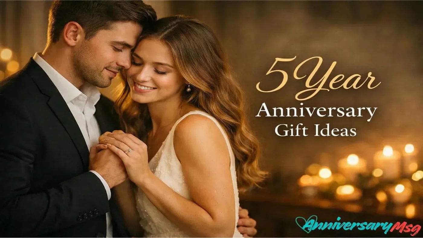 5 Year Anniversary Gift Ideas That Celebrate Lovely Memories