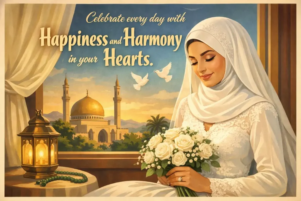 Heartfelt Islamic Wedding Wishes Newlyweds