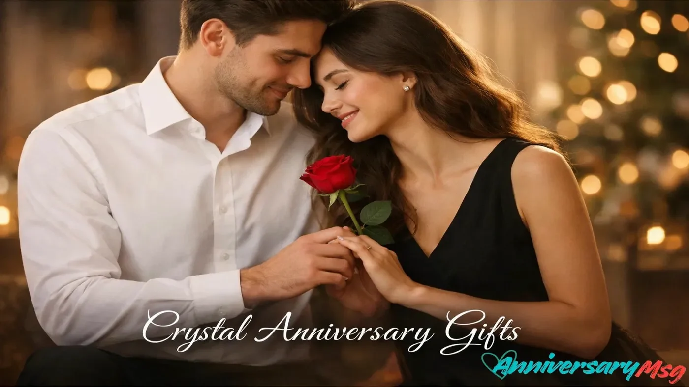 Crystal Anniversary Gifts That Sparkle and Delight