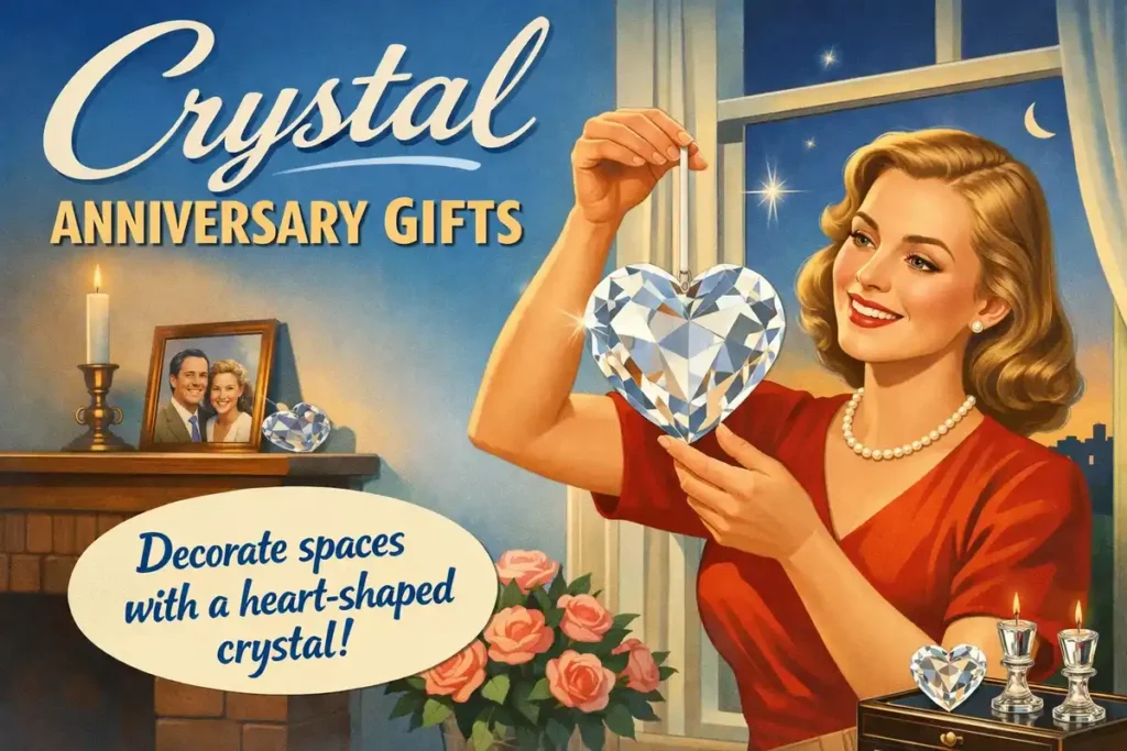 Crystal Anniversary Gifts For Couples To Treasure Forever