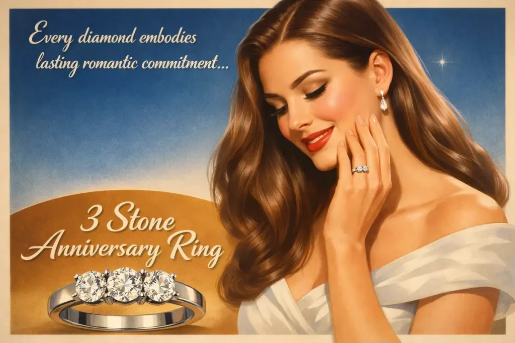 Best 3 Stone Anniversary Ring Price