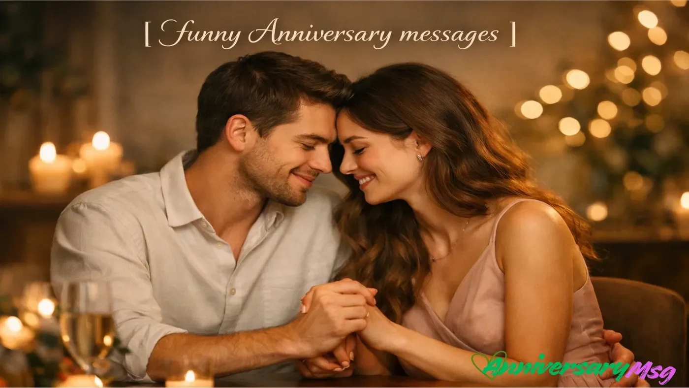 Funny Anniversary Messages to Keep the Romance Light