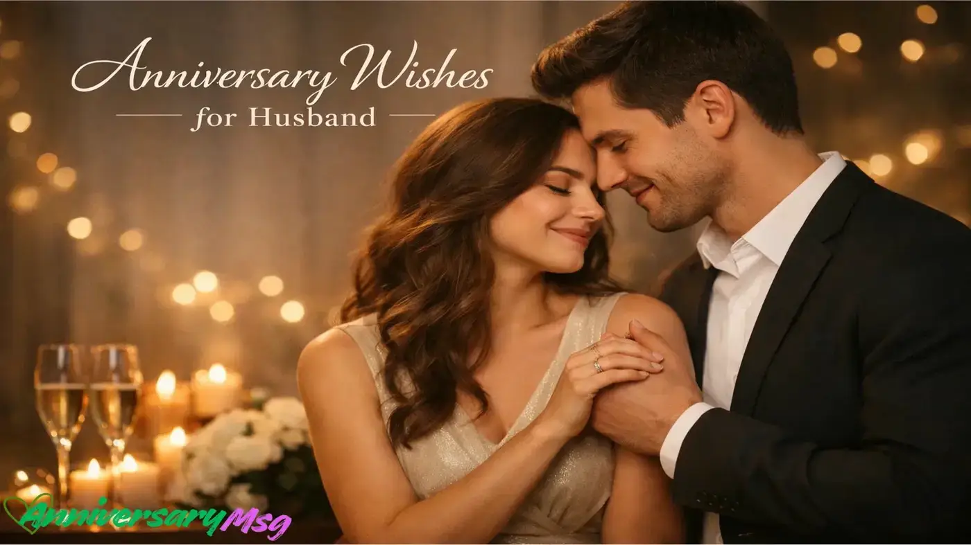 Happy Anniversary Wishes For Husband Filled With Romance