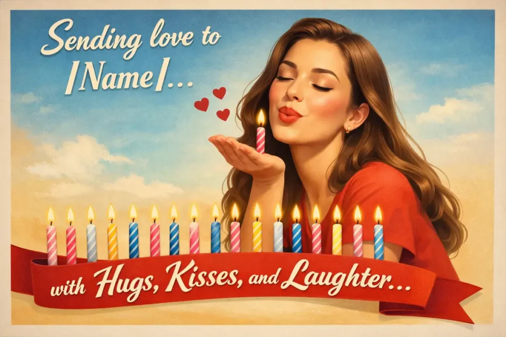 Personalized Messages for 16 Wishes Candles