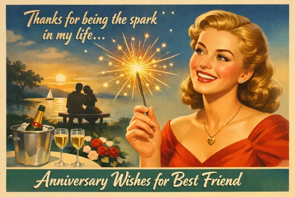 Creative And Playful Anniversary Wishes For Best Friend