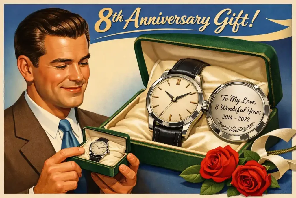 Classic And Timeless 8th Anniversary Gifts