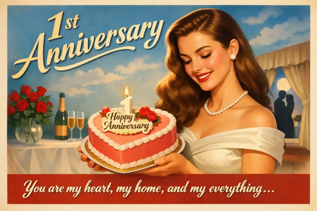 Heartfelt 1st Anniversary Wishes for Your Spouse