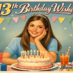 13th Birthday Wishes That Celebrate Growing Dreams
