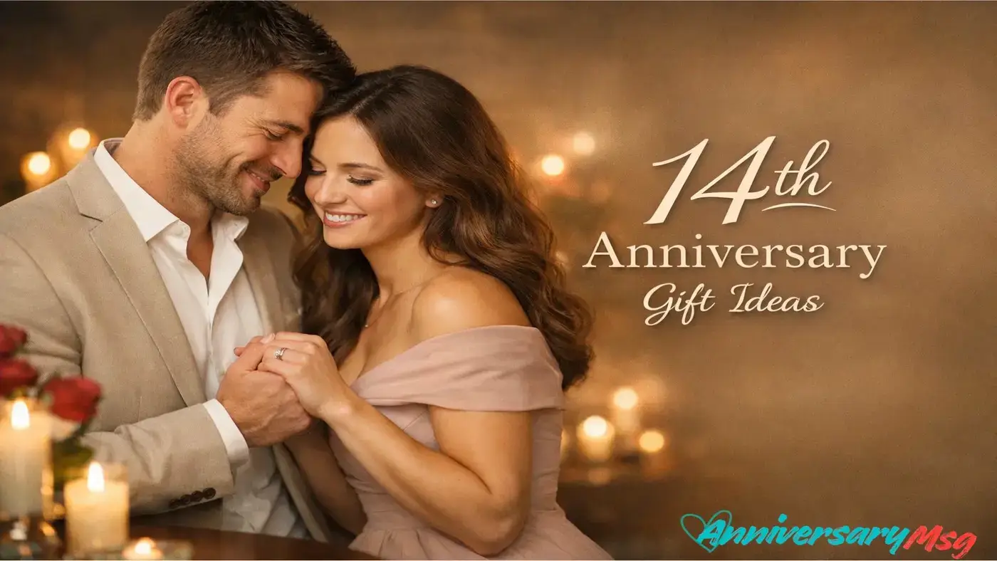 14th Anniversary Gift Ideas with Heartfelt Wishes