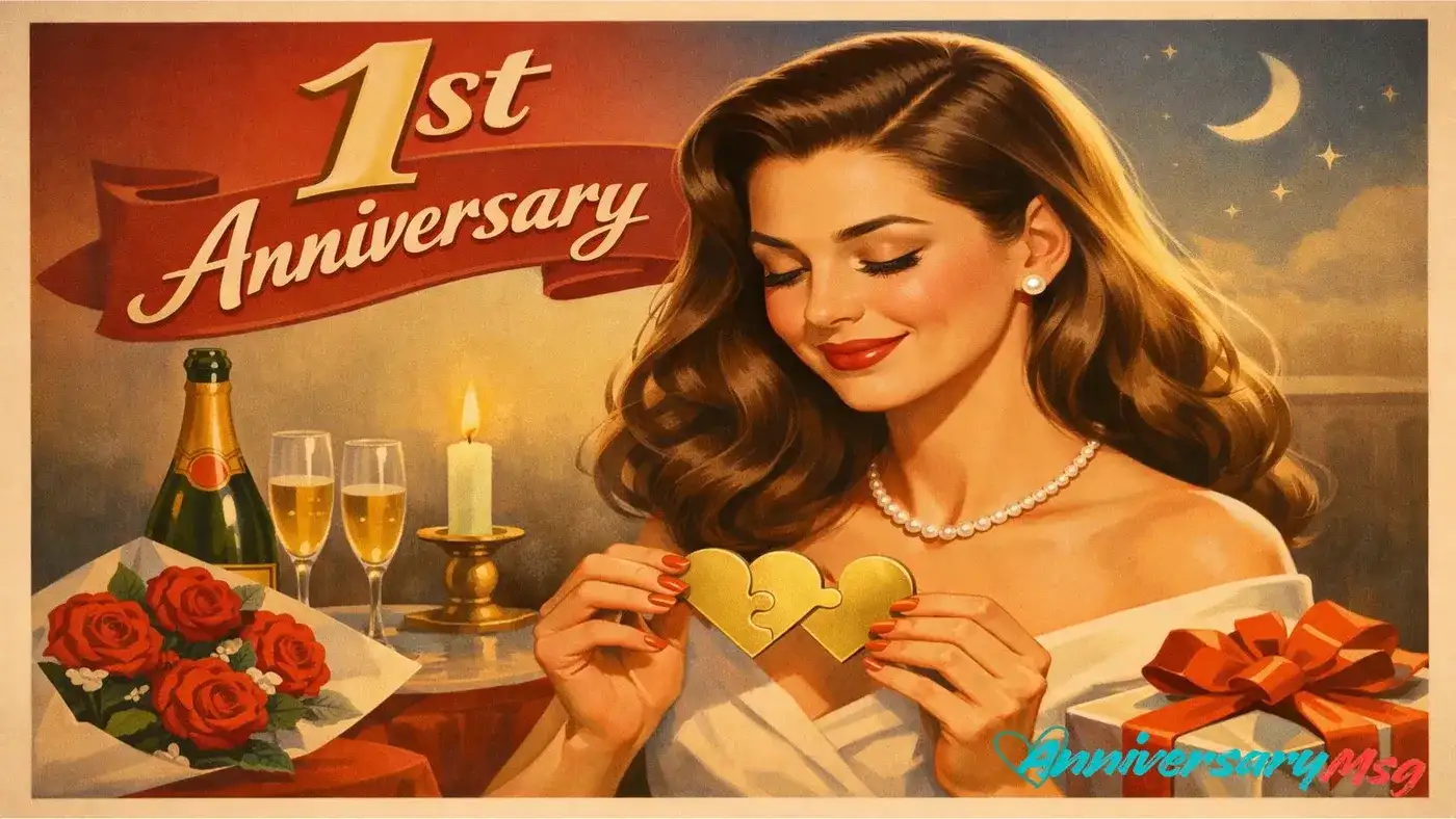1st Anniversary Wishes That Melt Hearts and Make Memories
