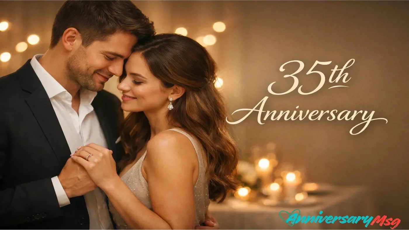 35th Anniversary Wishes To Celebrate Decades of Love