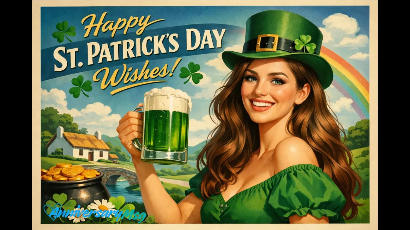Happy St Patrick's Day Wishes to Spread Luck and Joy