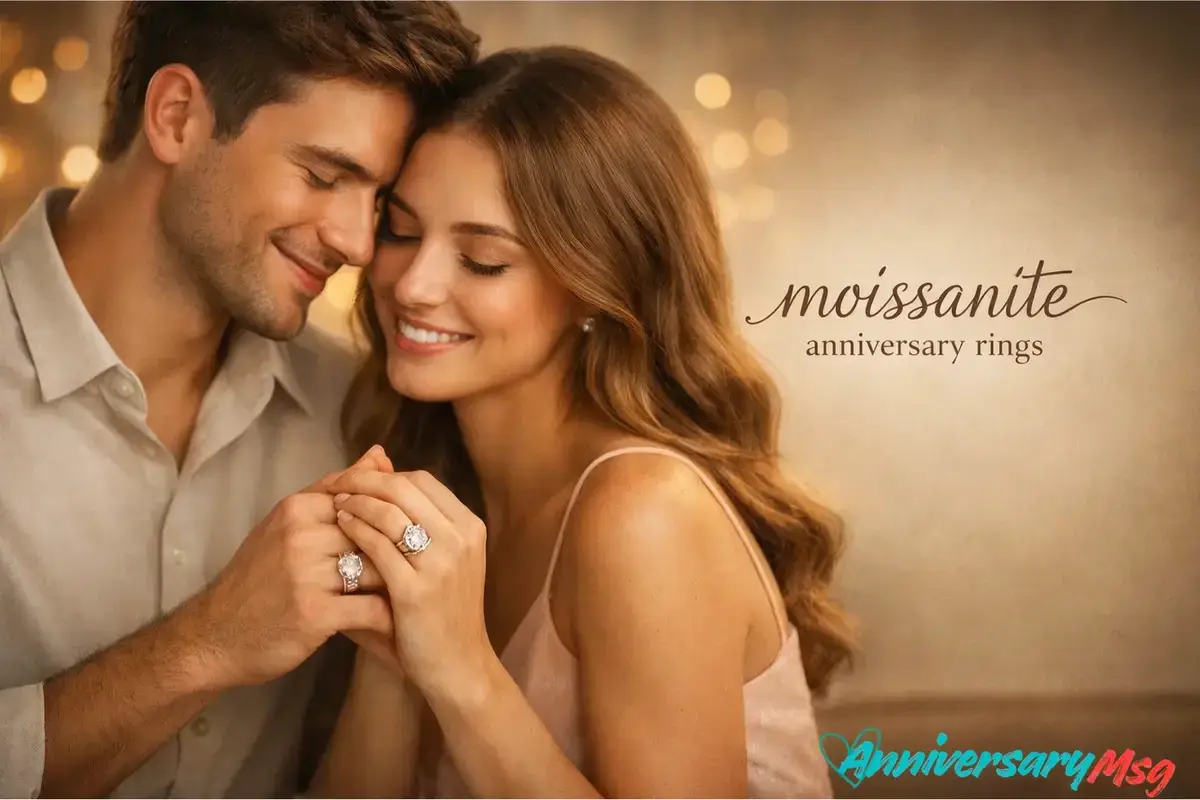 Moissanite Anniversary Rings: Sparkle That Lasts Forever