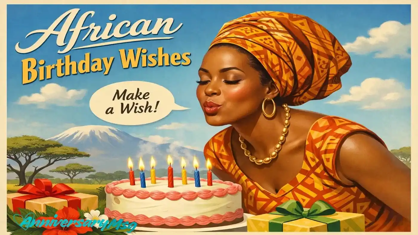 African Birthday Wishes That Celebrate Culture And Love