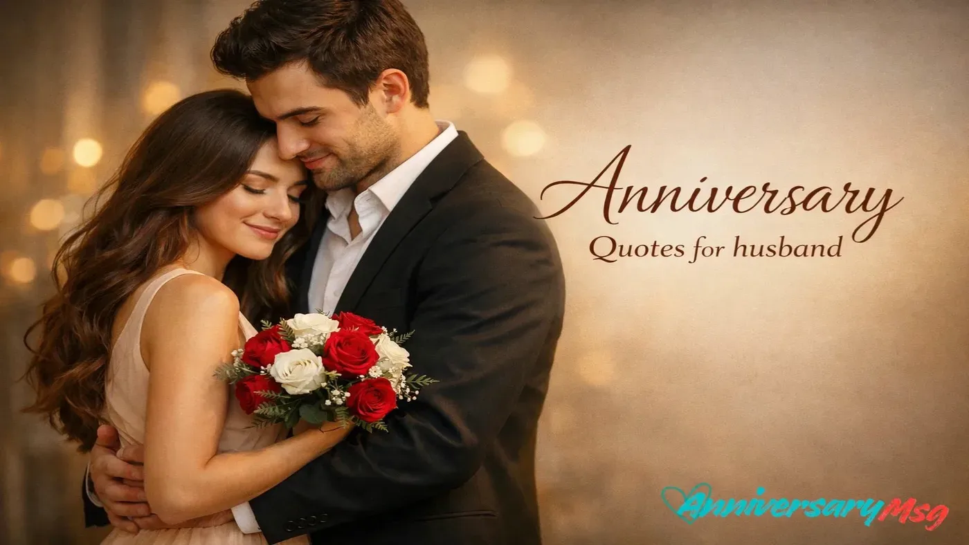 Anniversary Quotes for Husband Full of Romance and Joy