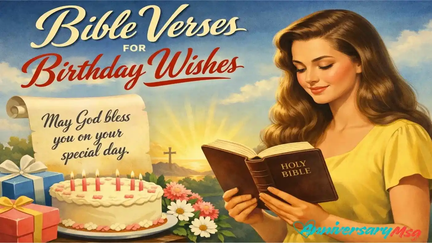 Bible Verses for Birthday Wishes to Inspire and Bless