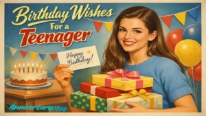 Birthday Wishes For a Teenager That Make Feel Special