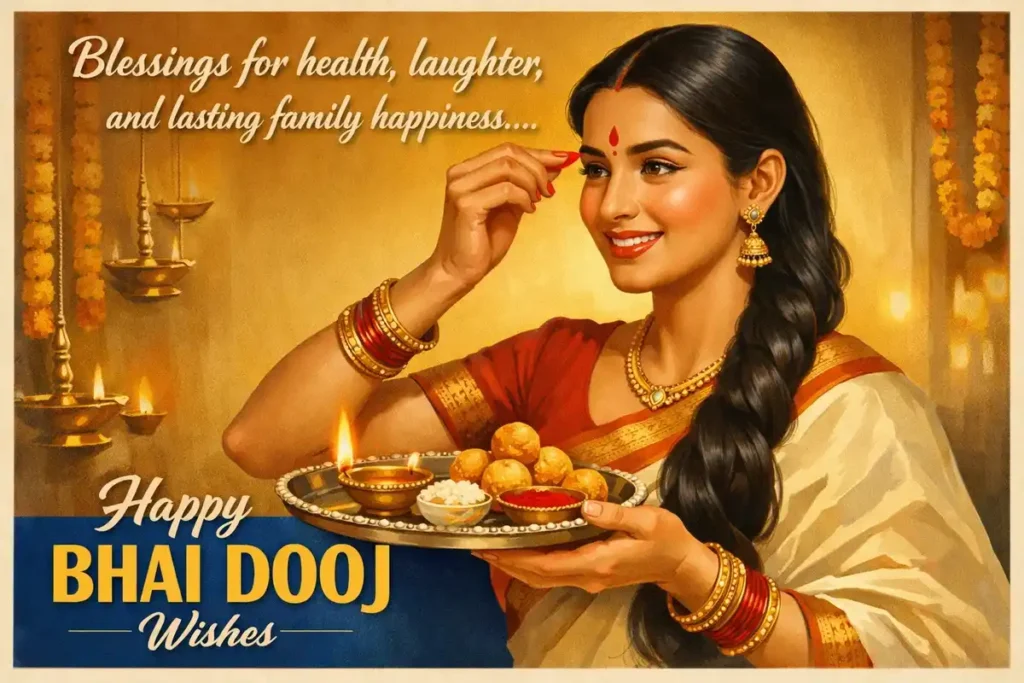 Happy bhai dooj wishes in english