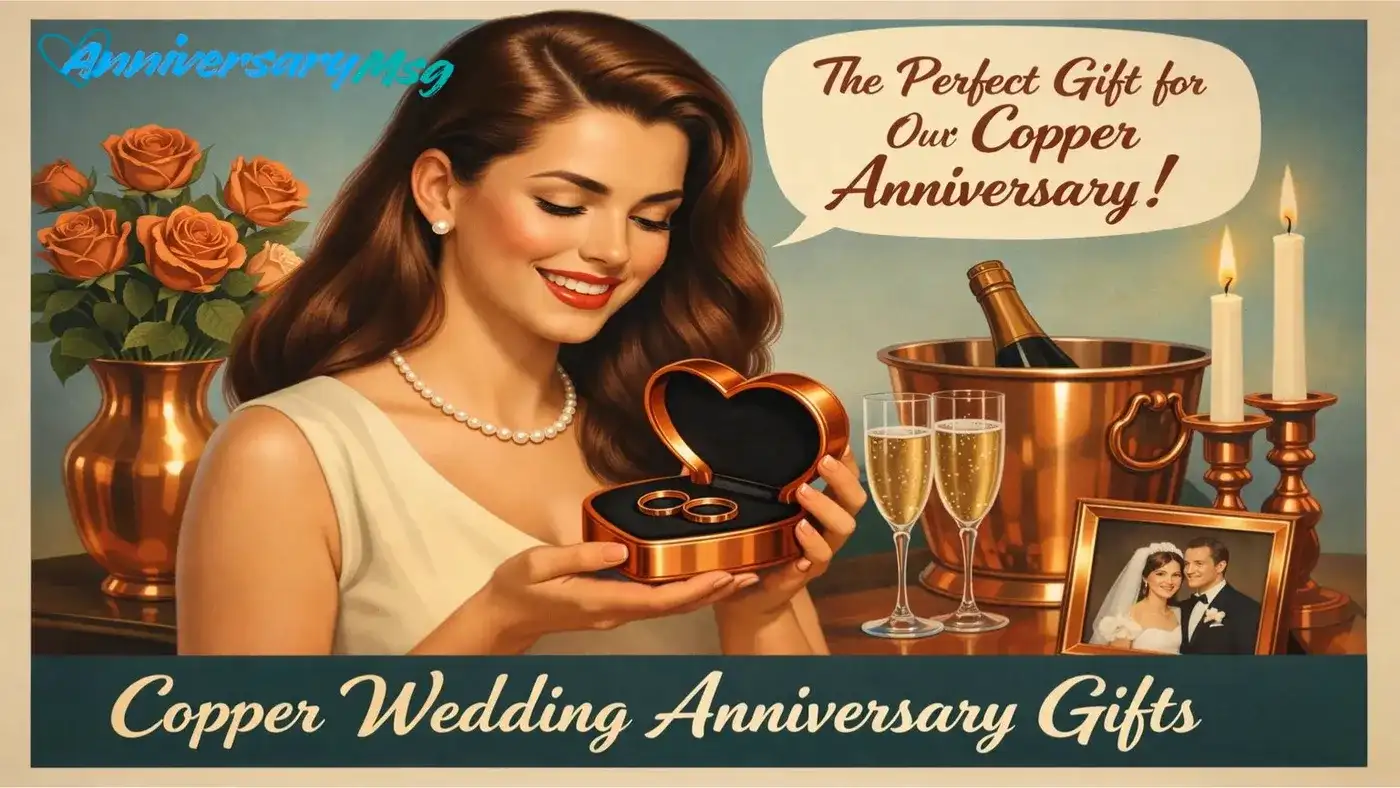 Copper Wedding Anniversary Gifts That Glow With Romance