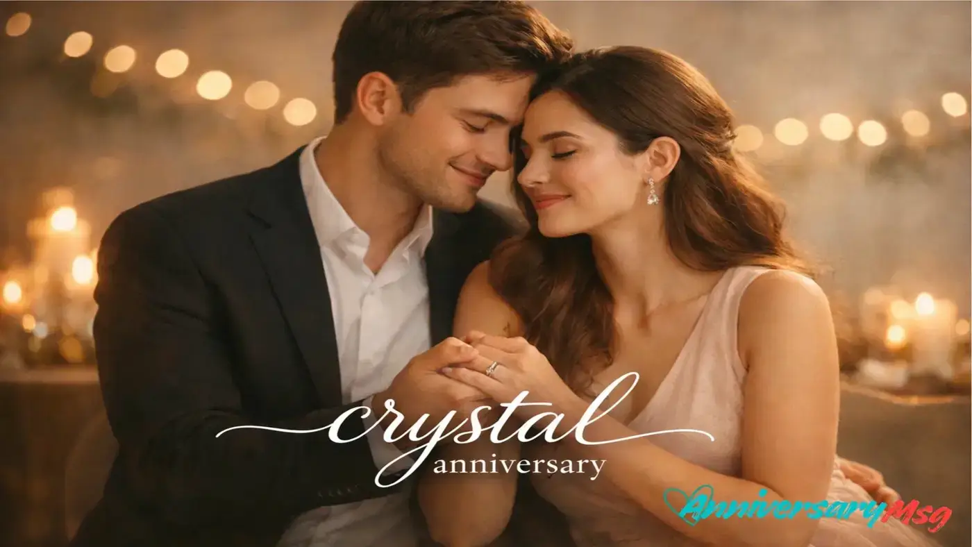 Crystal Anniversary Wishes and Quotes for Eternal Love