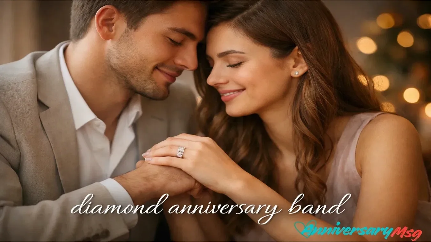 Diamond Anniversary Band: Romantic Wishes & Quotes