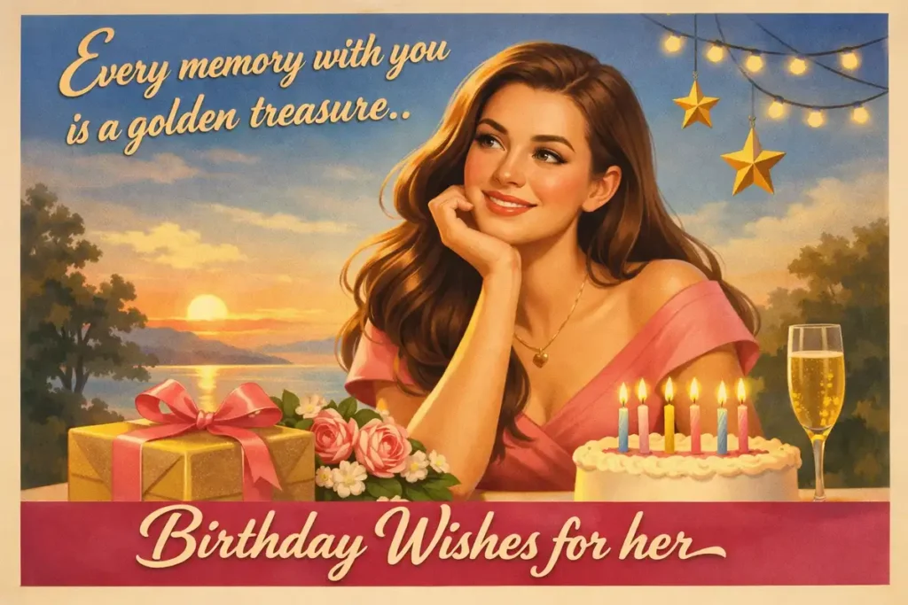 Touching Birthday Wishes For Her