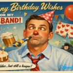 Funny Birthday Wishes for Husband from Wife That Impress
