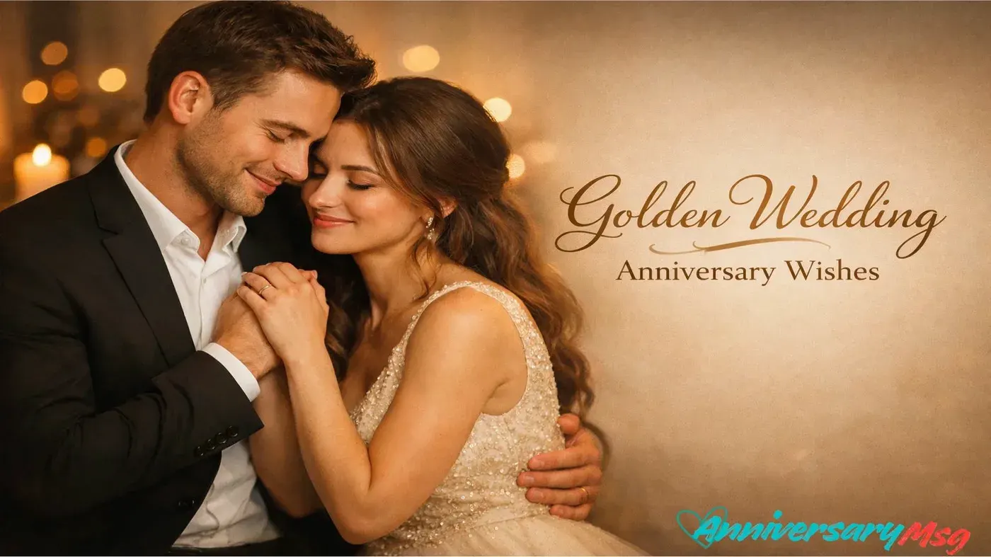 Golden Wedding Anniversary Wishes & Quotes