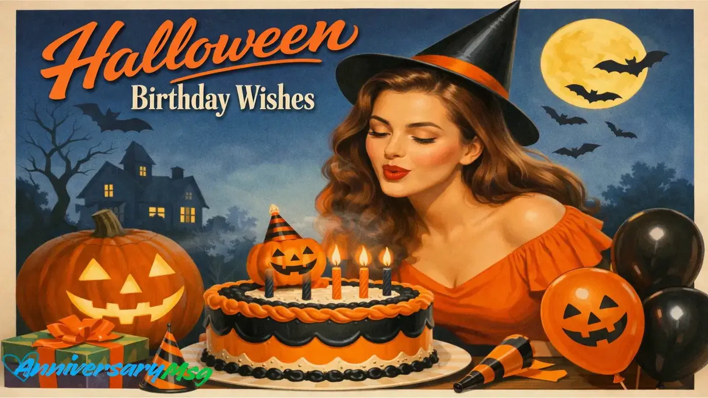 Halloween Birthday Wishes to Make Anyone Spooky Smile
