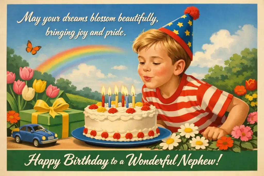 Meaningful Birthday Message for Nephew