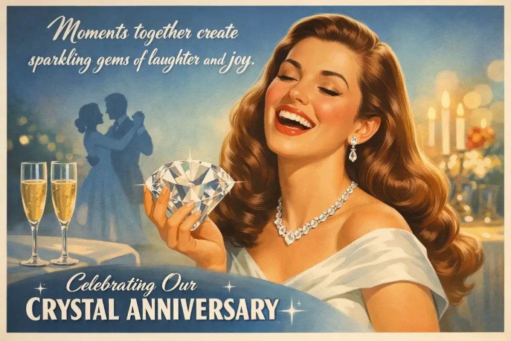 Best Crystal Anniversary Quotes