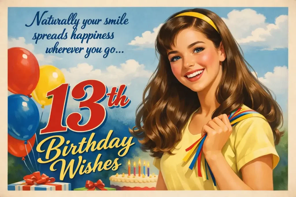 Heartfelt 13th Birthday Wishes For Girl