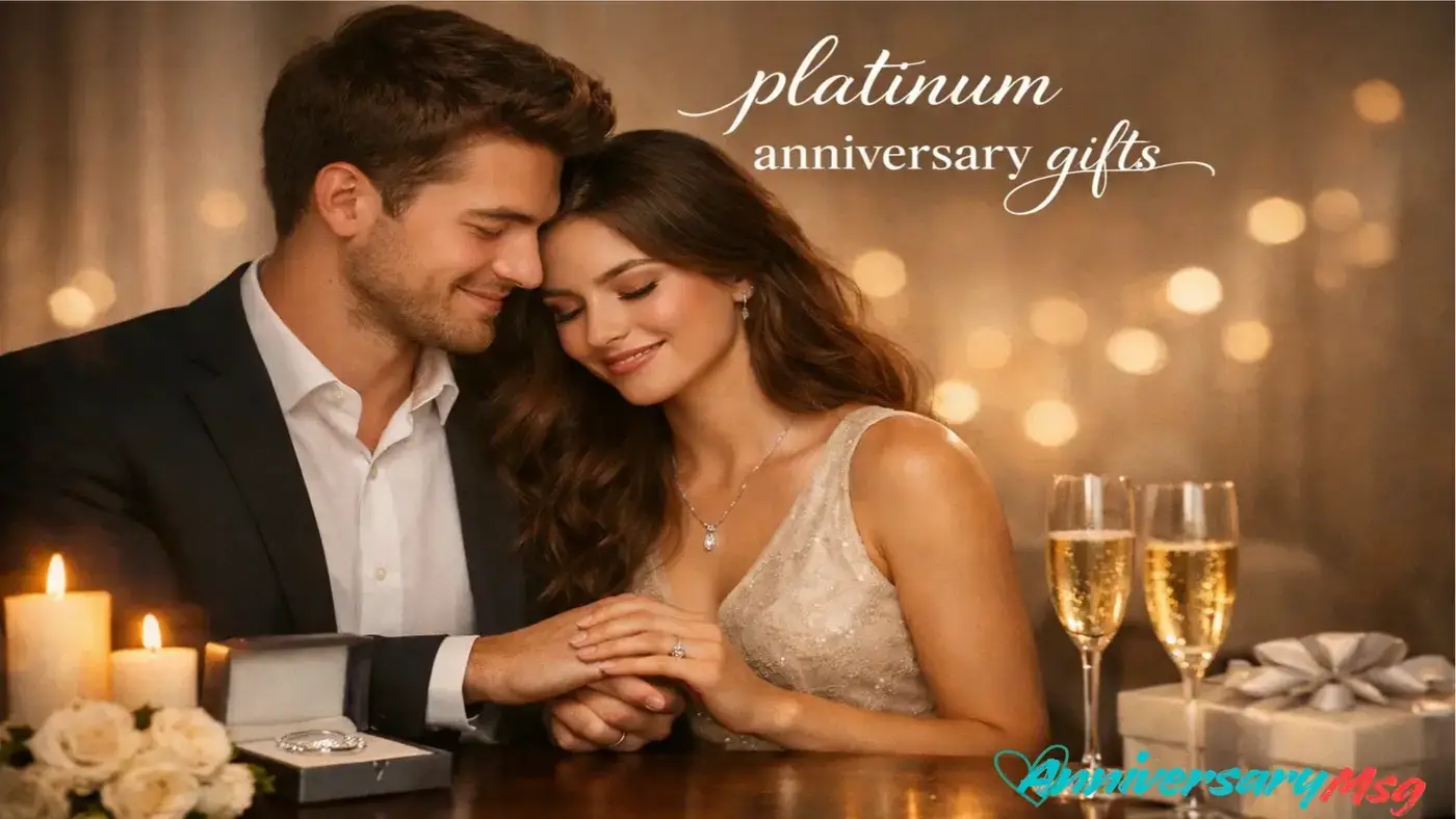 Platinum Anniversary Gifts & Wishes to Celebrate Eternal Love