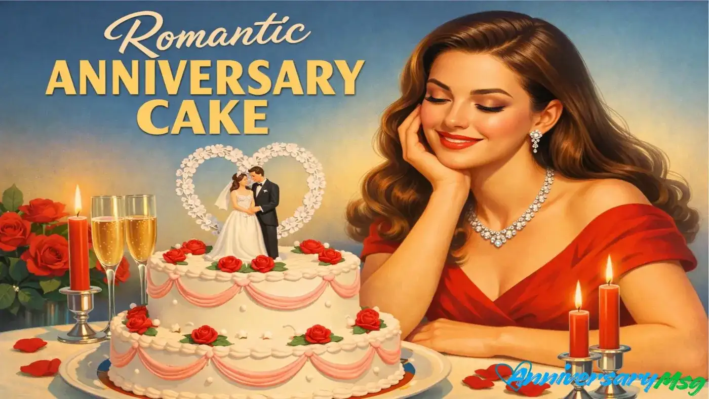 Romantic Anniversary Cake That Speaks From The Heart