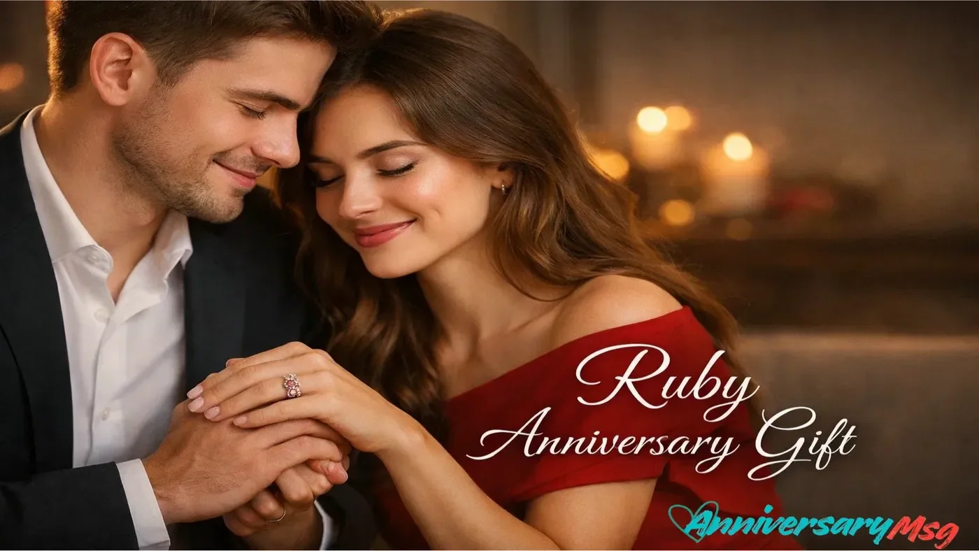 Ruby Anniversary Gift Wishes and Quotes to Melt Hearts