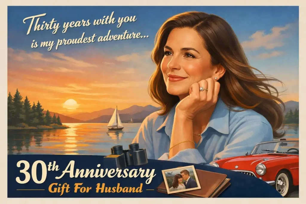 Unique 30th Anniversary Gift For Husband