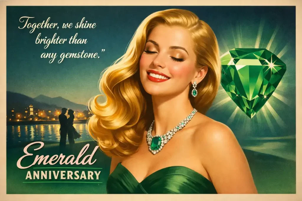 Heartfelt Emerald Anniversary Quotes for Couples