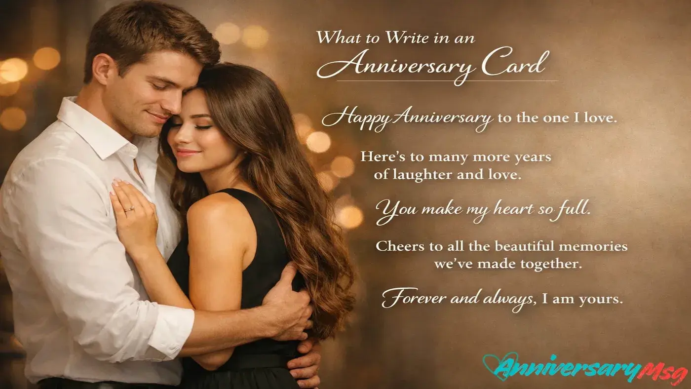 What to Write in an Anniversary Card That Feels Personal