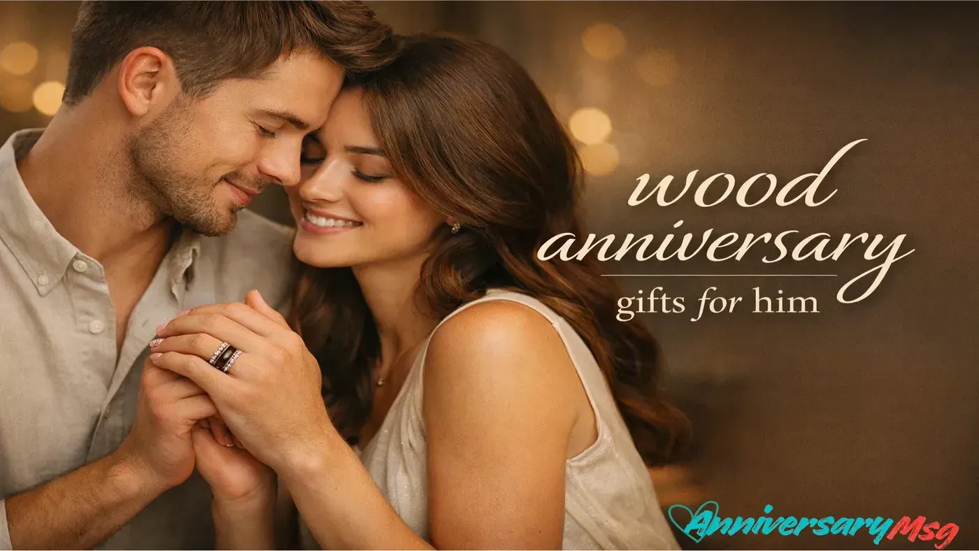 Wood Anniversary Gifts for Him Romantic Wishes & Quotes