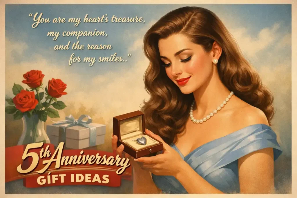 Best 5th Anniversary Gift for Wife