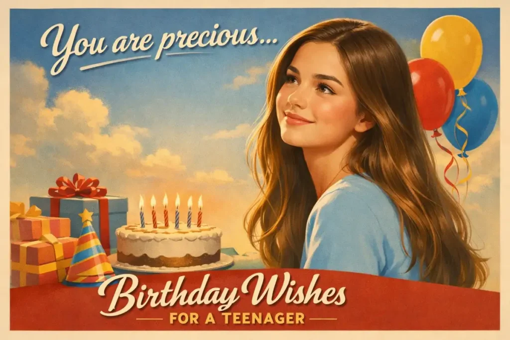 Emotional Birthday Wishes For Teenager
