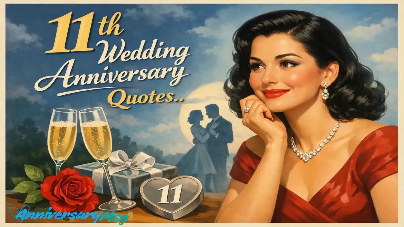 11th Wedding Anniversary Quotes for Loved Ones