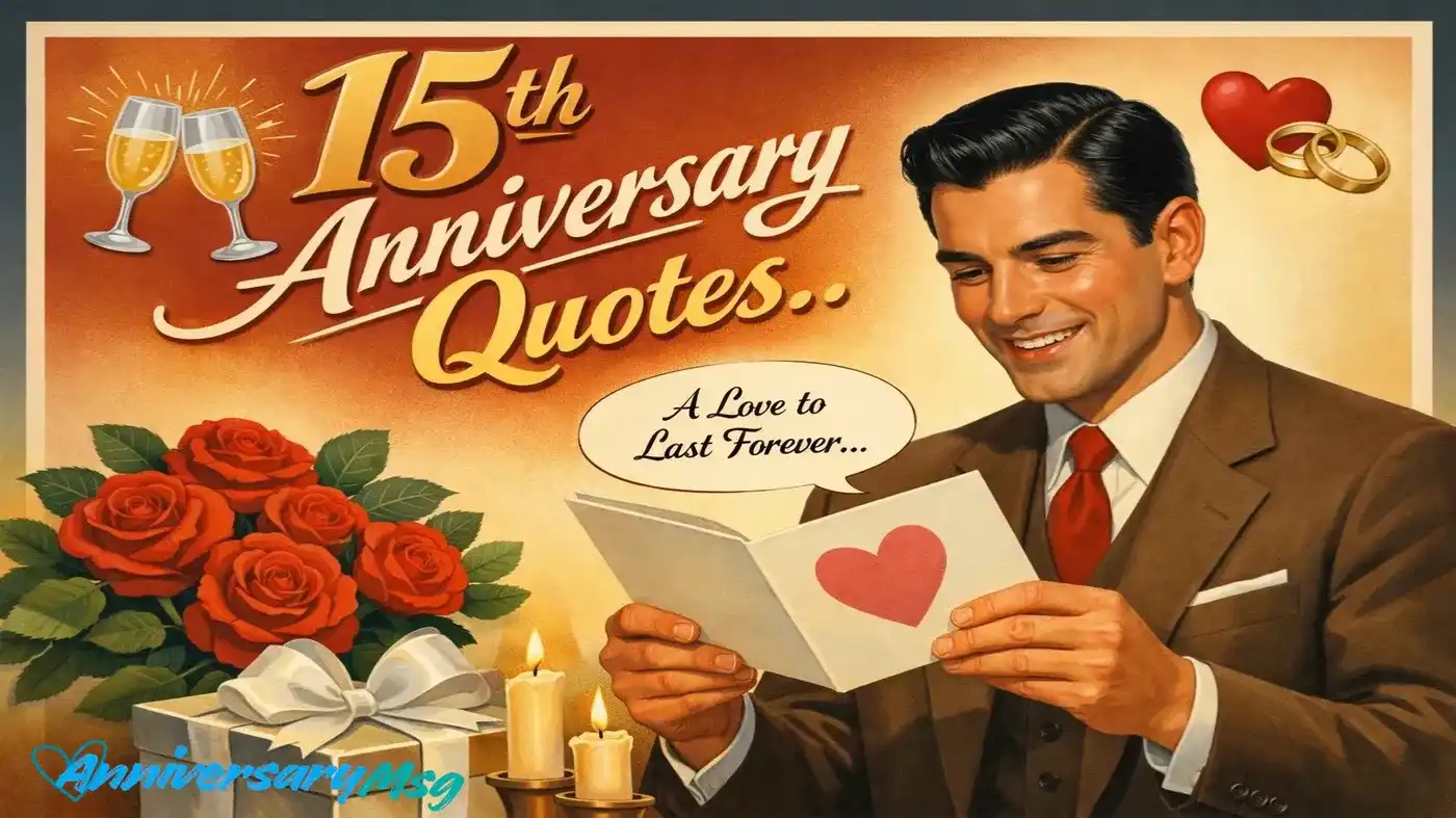 15th anniversary quotes to celebrate your forever love