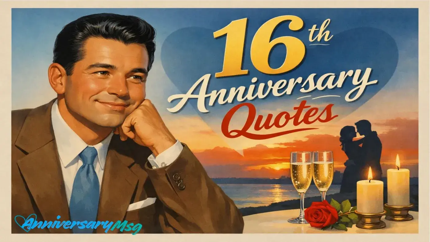 16th Anniversary Quotes to Celebrate a Love Every Year