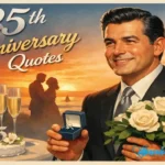 25th Anniversary Quotes That Spark Romance and Love
