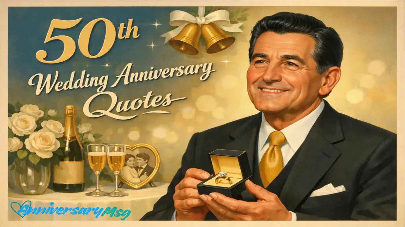 50th Wedding Anniversary Quotes That Celebrate Golden Love