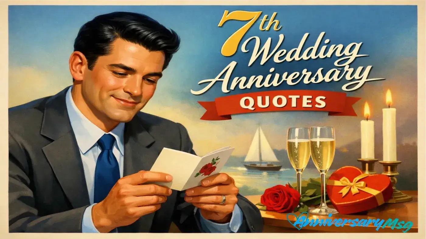 7th Anniversary Quotes to Make Your Day Unforgettable