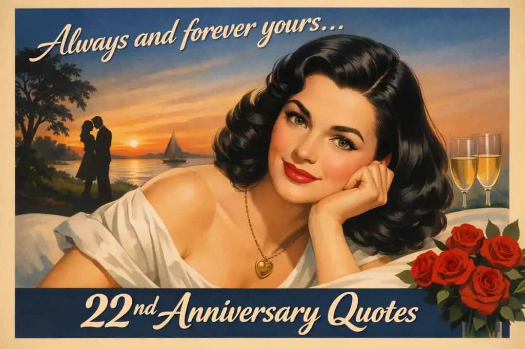 Short 22-Year Anniversary Quotes for Husband