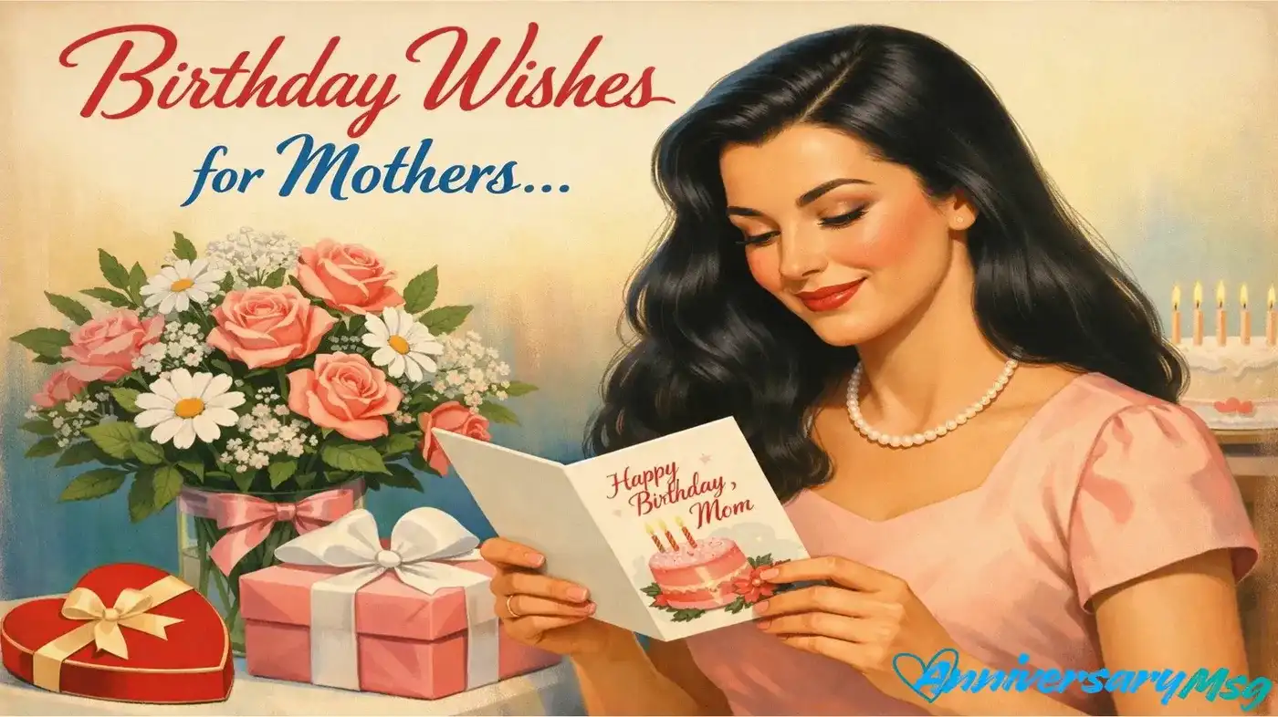 Birthday Wishes for Mothers That Touch the Heart