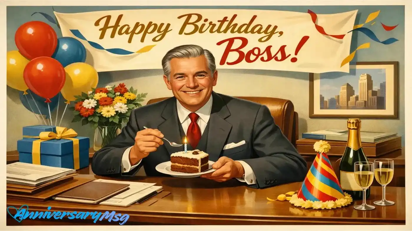 Boss Birthday Wishes That Make Their Day Extra Special
